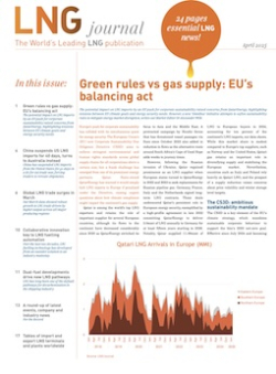 LNG journal April 2025