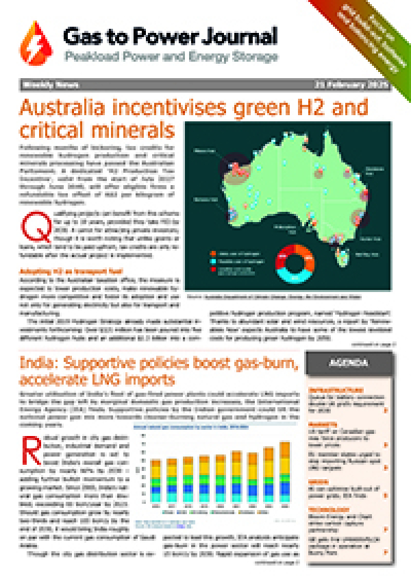 Gas to Power – February 21, 2025