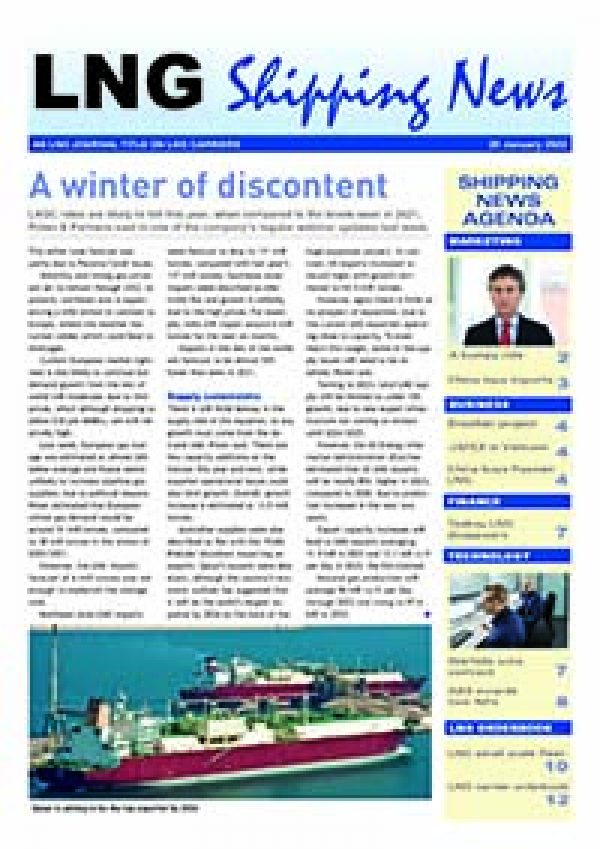 LNG Shipping News - 20 January 2022