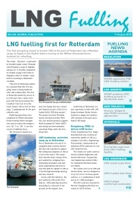 LNG Fuelling - 11 August 2016
