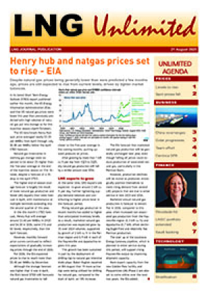 LNG Unlimited &ndash; 21 August 2025