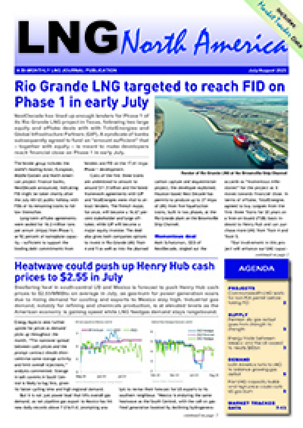 LNG North America – July/August 2023