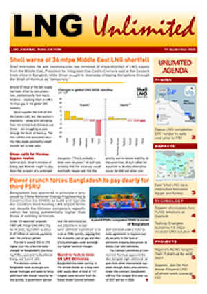 LNG Unlimited &ndash; 17 September 2026