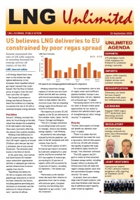 LNG Unlimited – 25 September 2018
