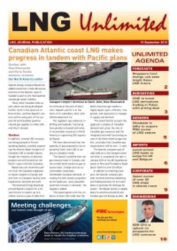 LNG Unlimited - 15 September 2015