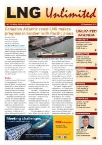 LNG Unlimited - 15 September 2015