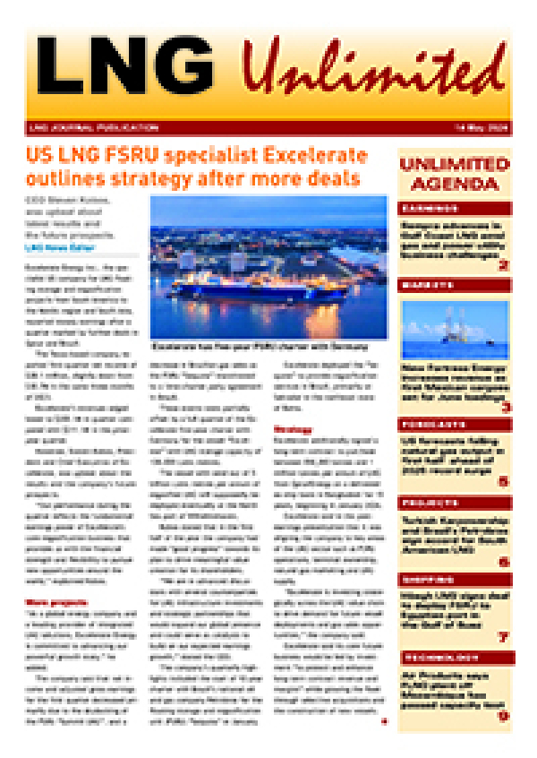 LNG Unlimited – 14 May 2024
