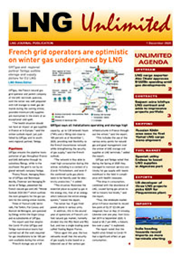 LNG Unlimited – 1 December 2020
