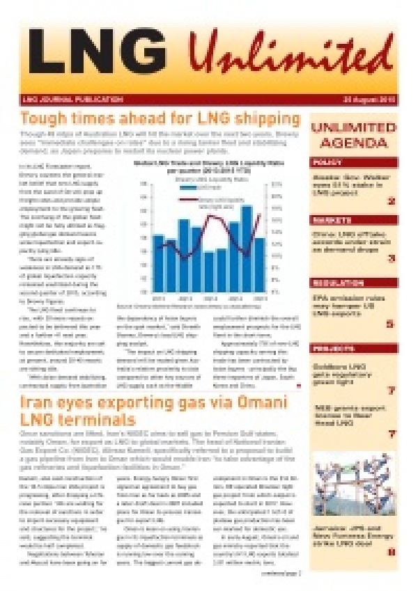 LNG Unlimited - 25 August 2015