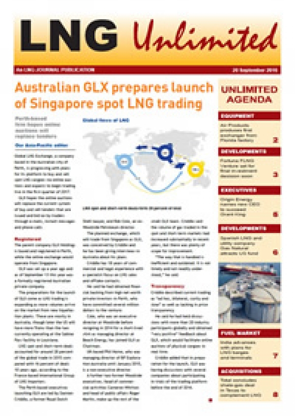 LNG Unlimited – 20 September 2016