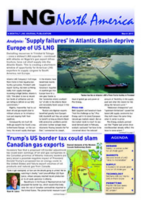 LNG North America – March 2017