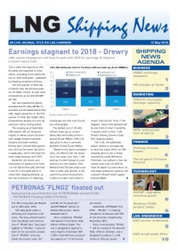 LNG Shipping News - 12 May 2016