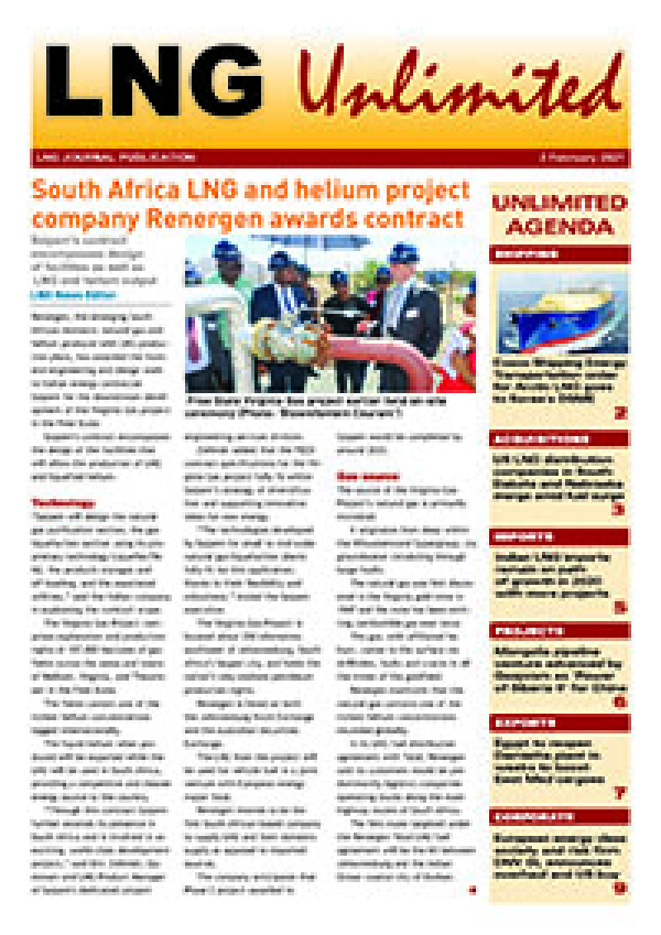 LNG Unlimited – 2 February 2021