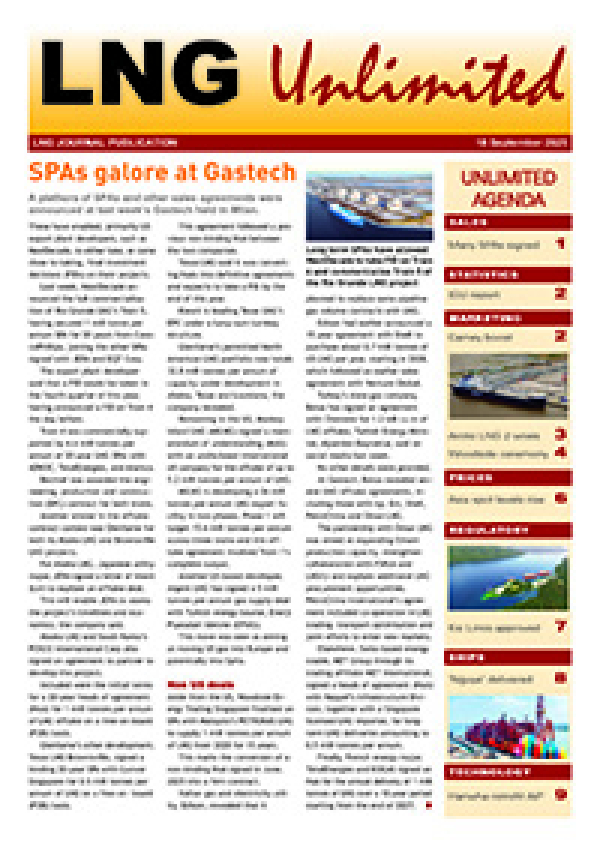 LNG Unlimited – 18 September 2025
