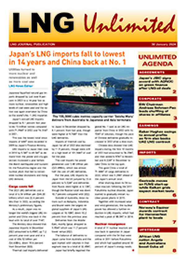 LNG Unlimited – 30 January 2024