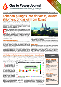 Gas to Power – August 23, 2024