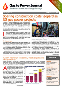 Gas to Power – September 19, 2025