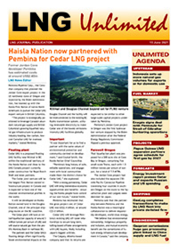 LNG Unlimited – 15 June 2021