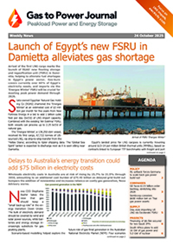 Gas to Power – October 24, 2025