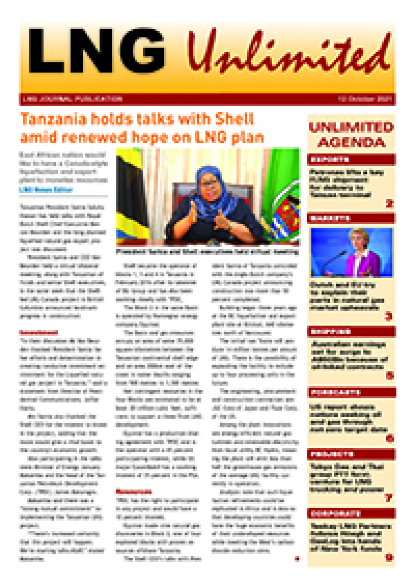 LNG Unlimited – 12 October 2021
