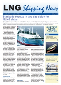LNG Shipping News - 30 May 2013