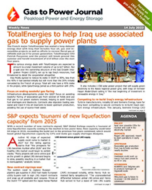 Gas to Power – July 14, 2023