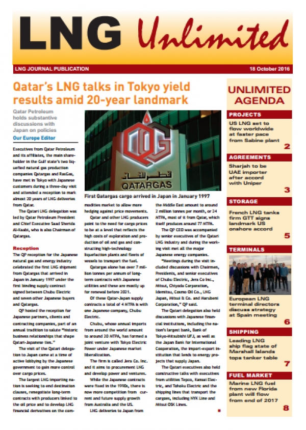 LNG Unlimited – 18 October 2016