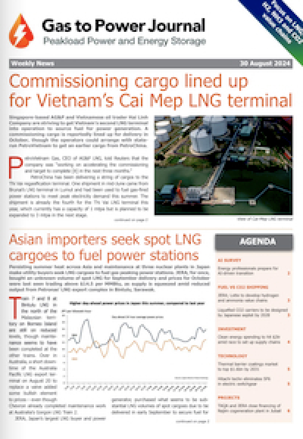 Gas to Power – August 30, 2024