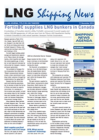 LNG Shipping News - 8 January 2015