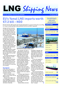 LNG Shipping News - 15 Jan 2026