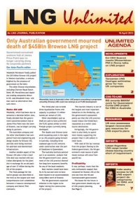 LNG Unlimited - 16 April 2013