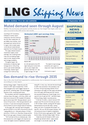 LNG Shipping News - 19 September 2019