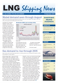 LNG Shipping News - 19 September 2019