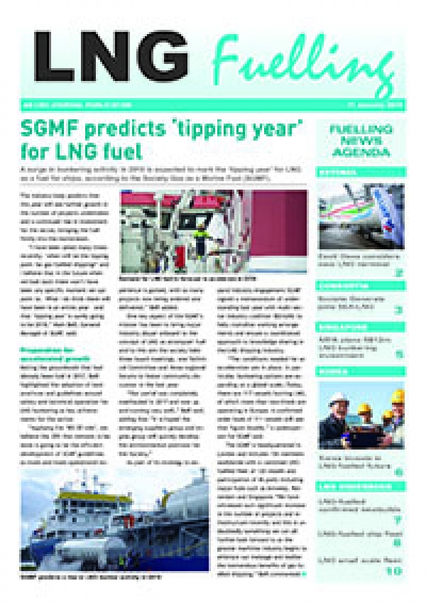 LNG Fuelling – 11 January 2018