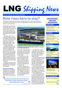 LNG Shipping News - 9 November 2017