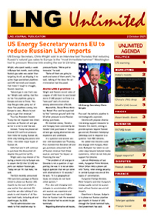 LNG Unlimited &ndash; 2 October 2025