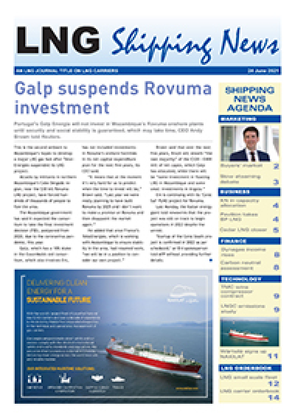 LNG Shipping News - 24 June 2021