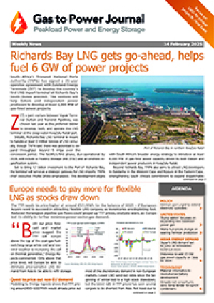 Gas to Power &ndash; February 14, 2025
