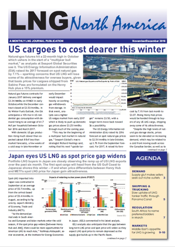 LNG North America – November/December 2016