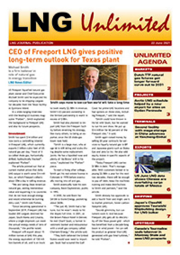 LNG Unlimited – 22 June 2021