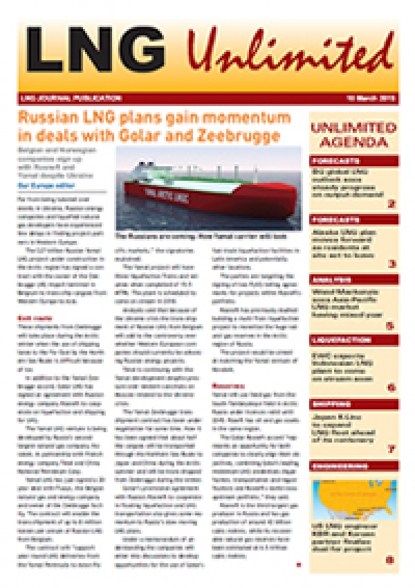 LNG Unlimited - 10 March 2015