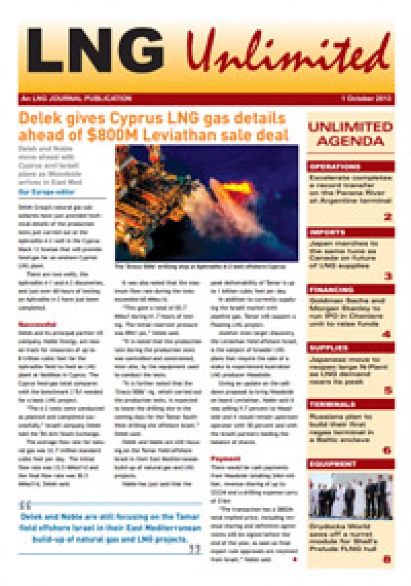 LNG Unlimited - 1 October 2013