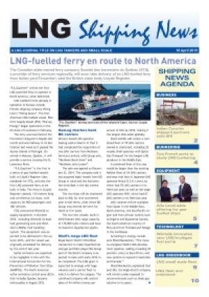 LNG Shipping News - 16 April 2015