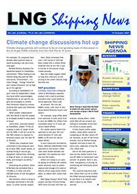 LNG Shipping News - 14 October 2021