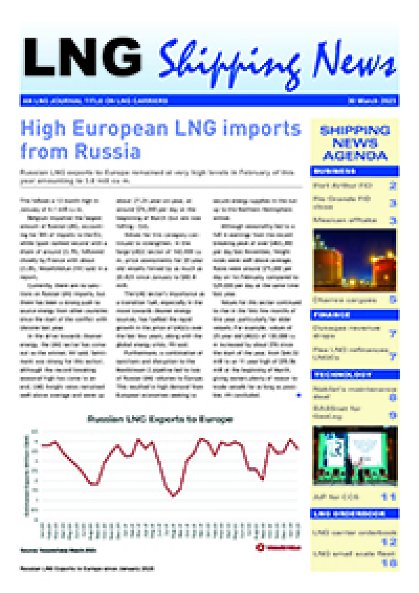 LNG Shipping News - 30 Mar 2023