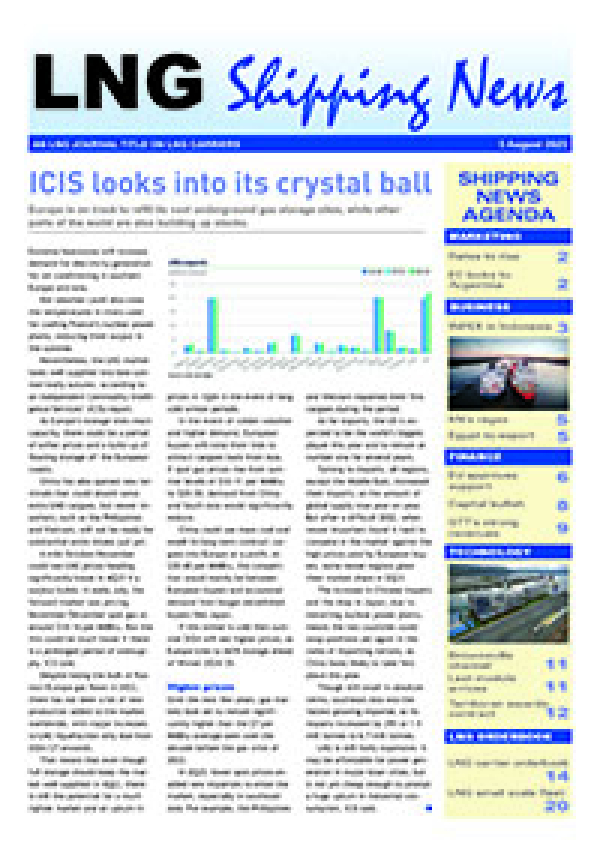 LNG Shipping News - 3 August 2023