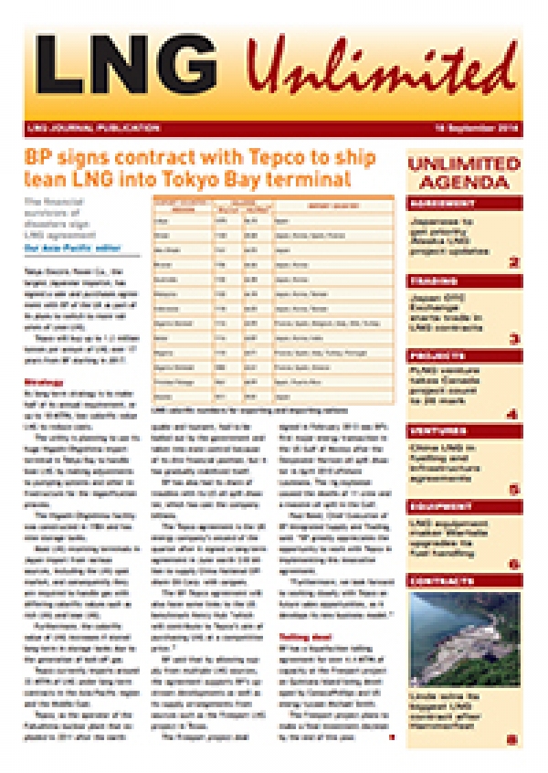 LNG Unlimited - 16 September 2014