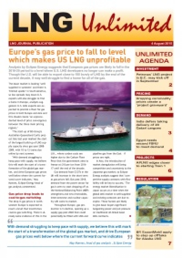 LNG Unlimited - 4 August 2015