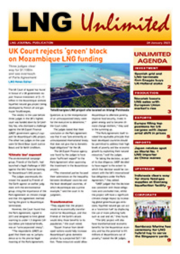LNG Unlimited – 24 January 2023