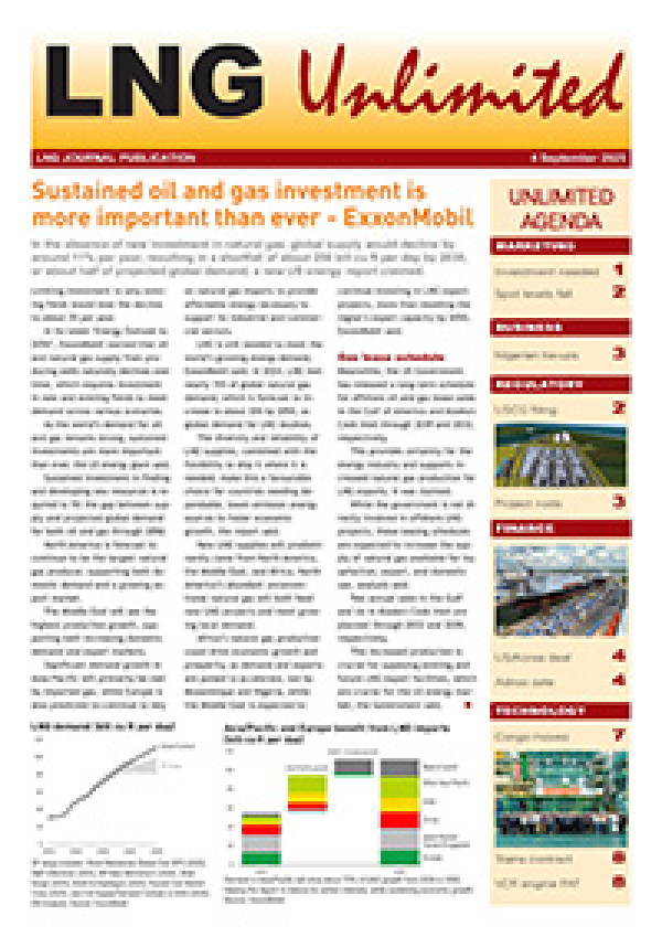 LNG Unlimited – 4 September 2025